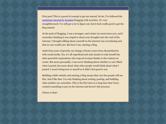 blog/posts/2025-07-02-First-Post screenshot