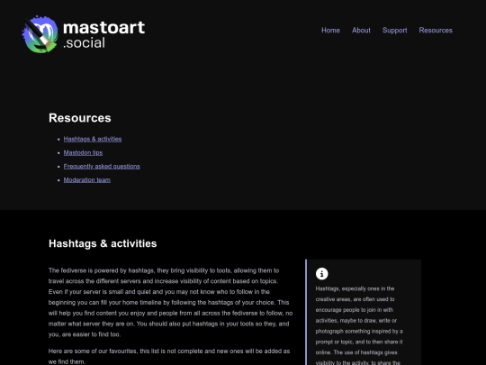 resources screenshot