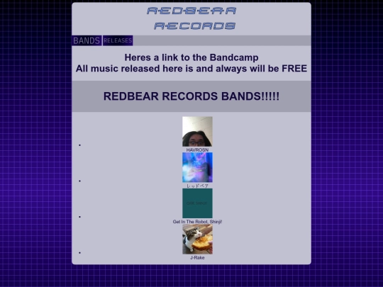 bands screenshot