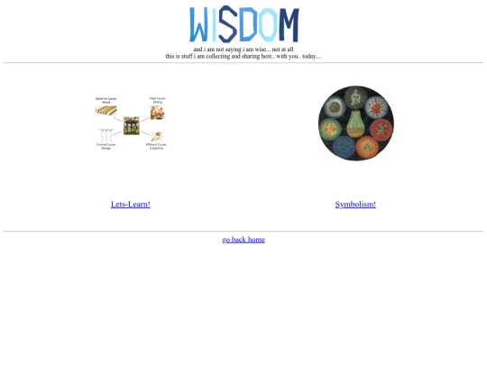 wisdom screenshot