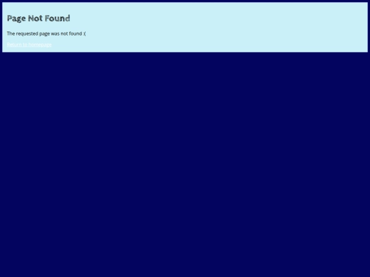 not_found screenshot