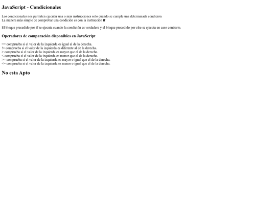 javascript/js-condicionales screenshot