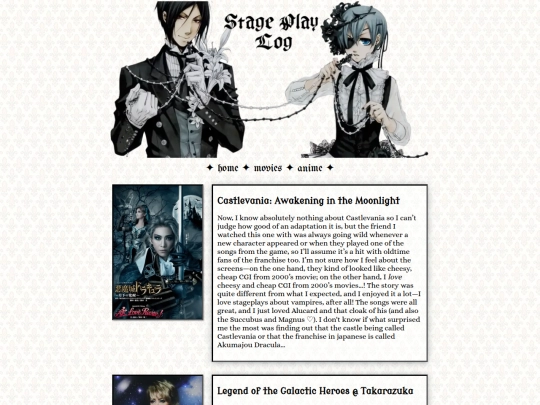 reviews/stage screenshot