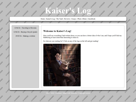 kaisers-log screenshot