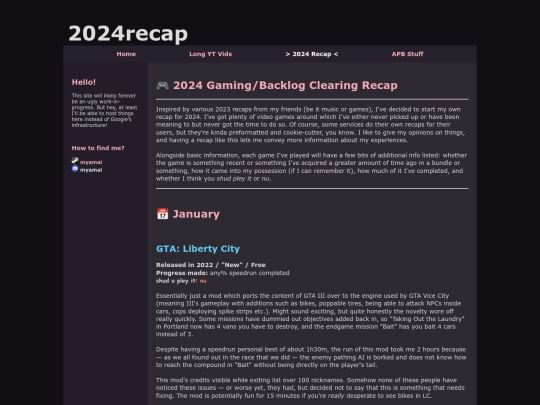 recap screenshot