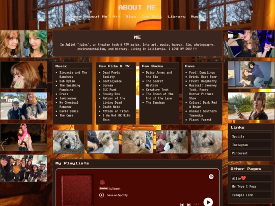 about me/aboutme screenshot