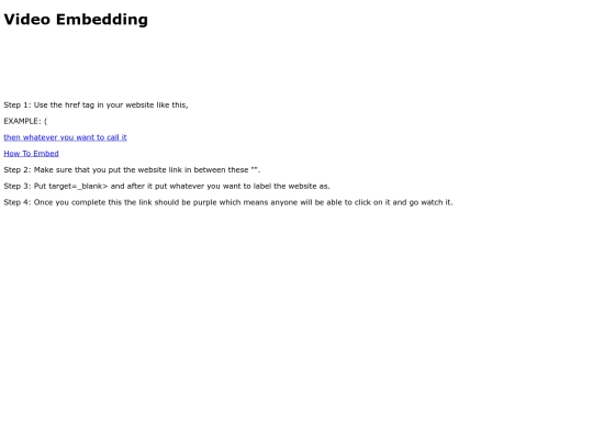 VideoEmbedding screenshot