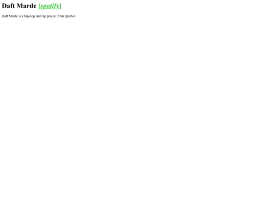 daftmarde screenshot