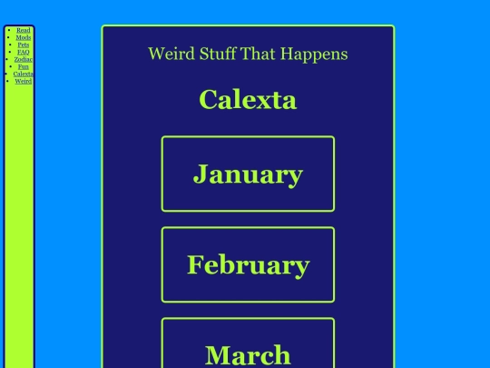 Cal screenshot