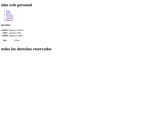 index screenshot