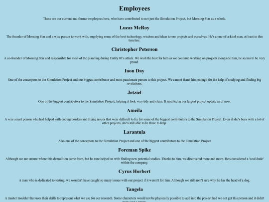 employees screenshot