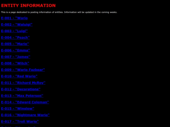 entityinfo screenshot