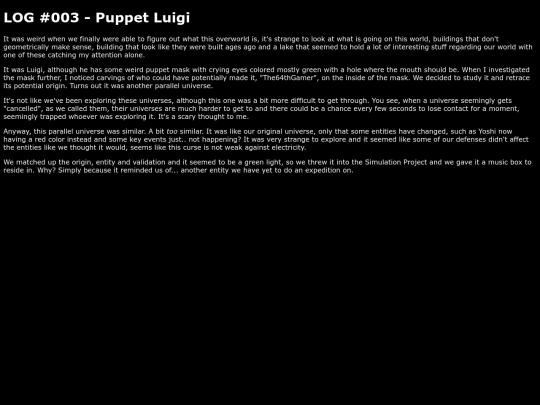 log003 screenshot