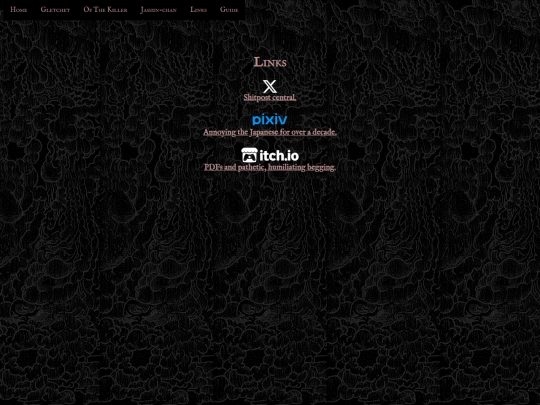 links screenshot