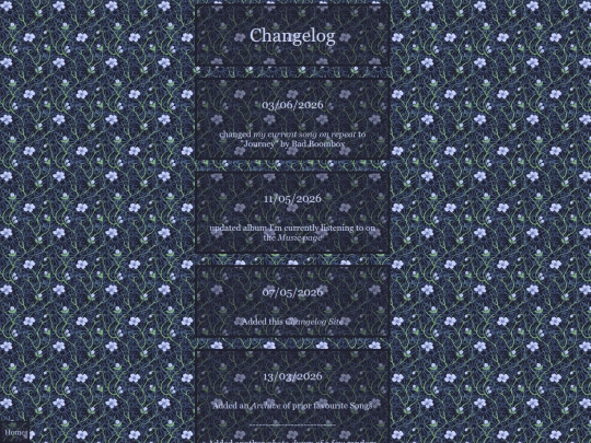 changelog screenshot