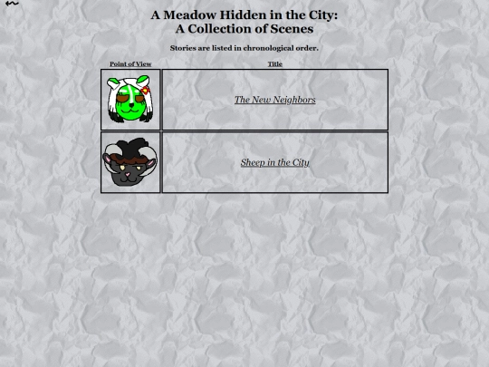 stories screenshot