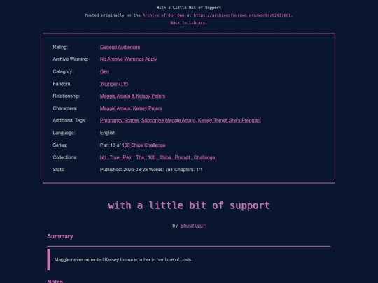 library/fanfictions/WALOS screenshot