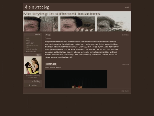 microblog screenshot