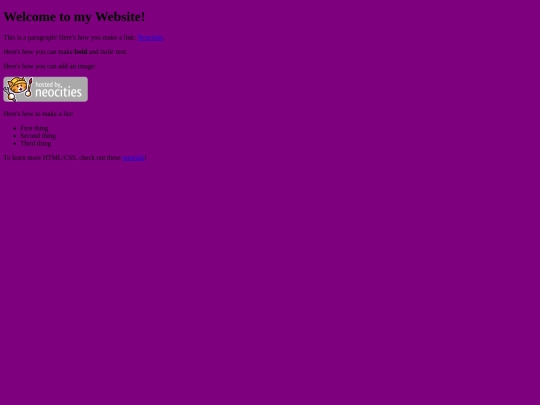 page screenshot