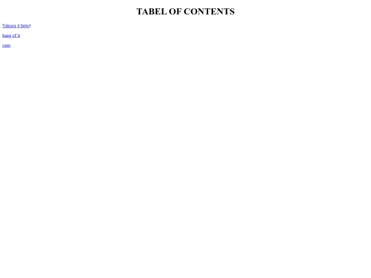 tableofcontents screenshot