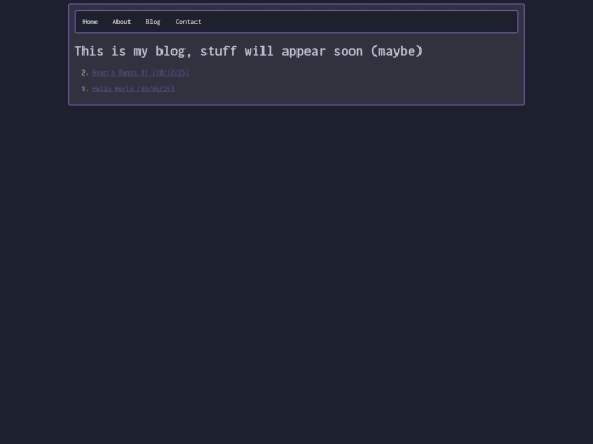 blog screenshot