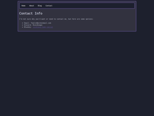 contact screenshot
