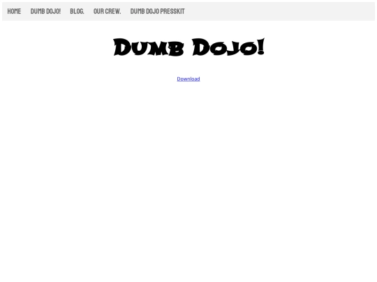 dumbdojo screenshot