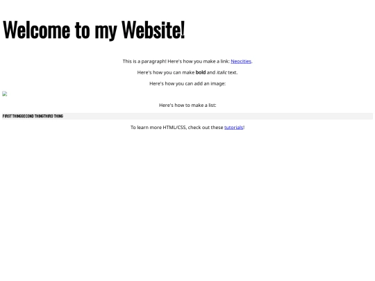 test screenshot