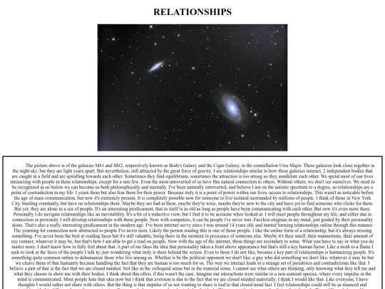 Relationships screenshot