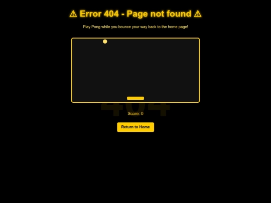 not_found screenshot