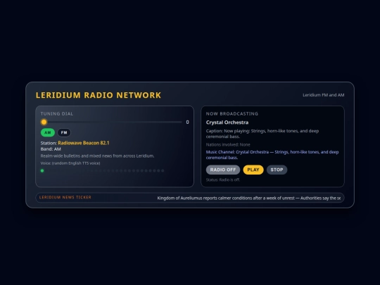 radio screenshot
