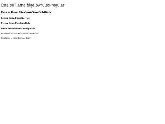 Vincularfonts/Index screenshot