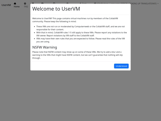 test screenshot