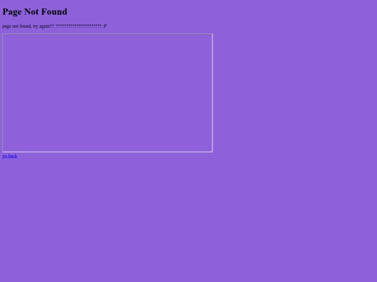 not_found screenshot