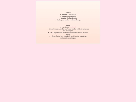 contact screenshot