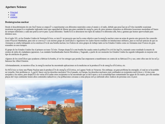 APERTURE/Index screenshot