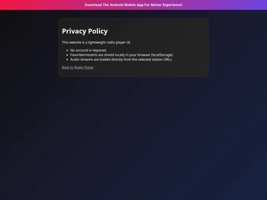 privacy-policy screenshot