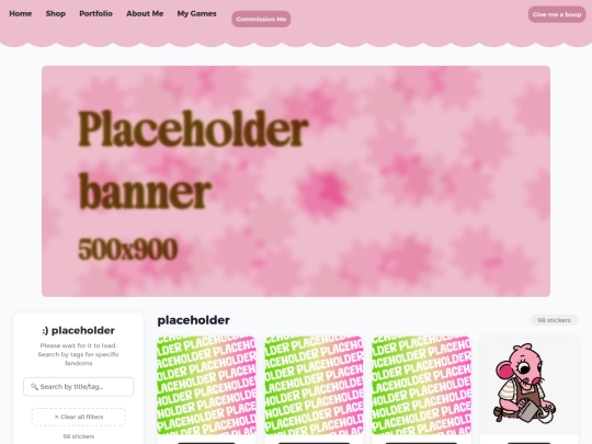 catalogue screenshot