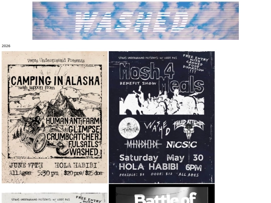 shows/Past screenshot