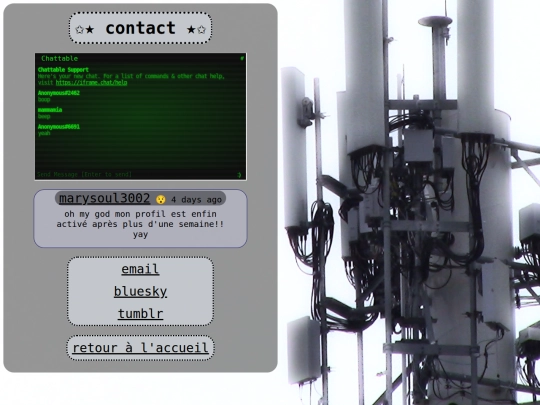 contact screenshot