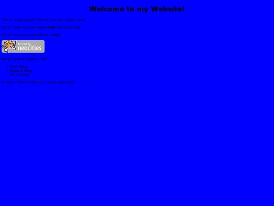 Homepage/home screenshot