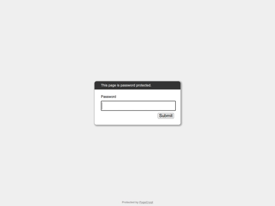 Password Protected Page-protected screenshot