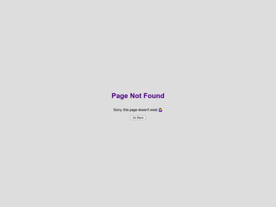 not_found screenshot