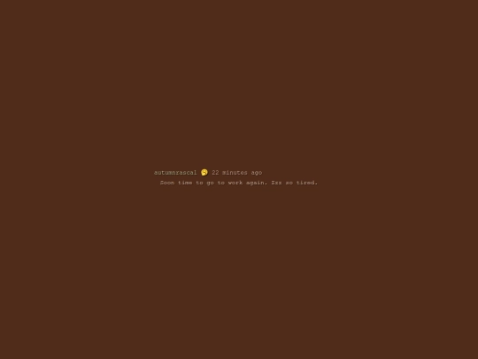 status screenshot