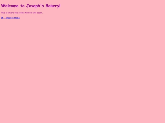 josephs-bakery screenshot