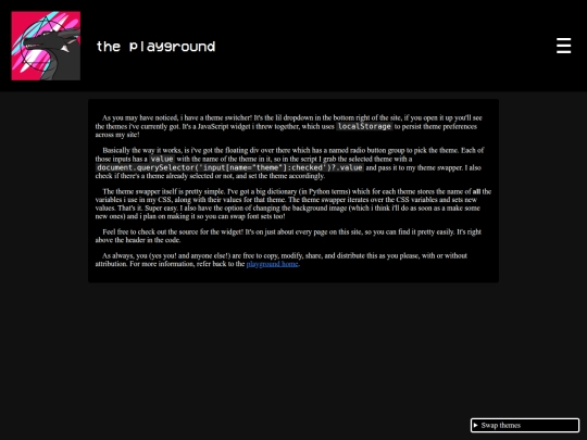 creations/programming/playground/theme screenshot