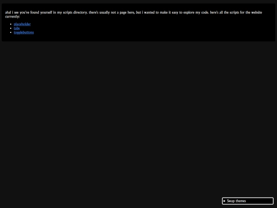 scripts screenshot