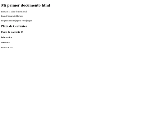 primer html/primerhtml screenshot