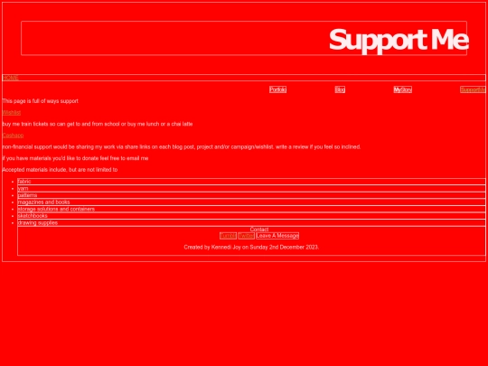 Supportme screenshot