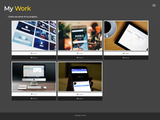 work screenshot